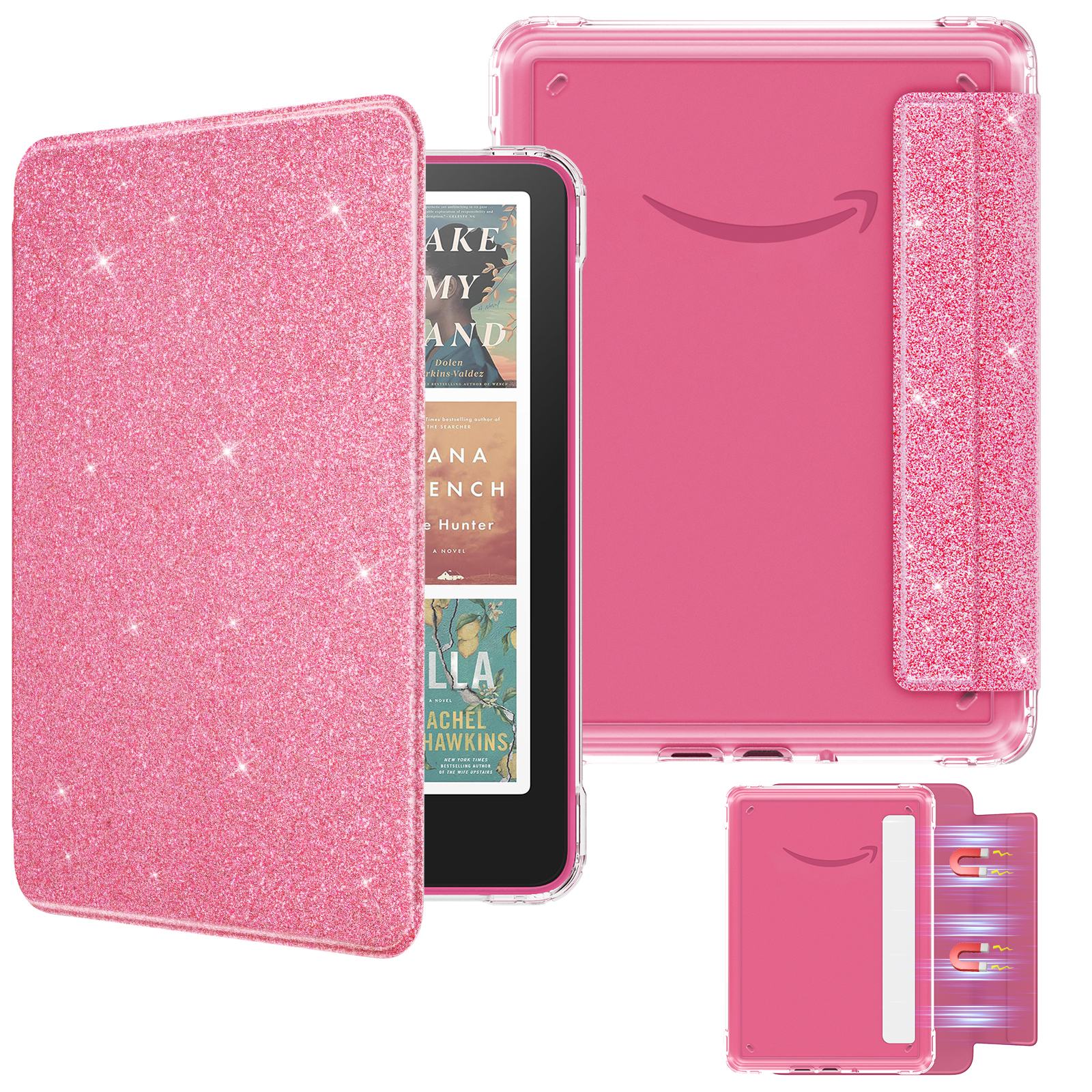 Kindle Tablet Accessories - Detachable Magnetic Case for 7