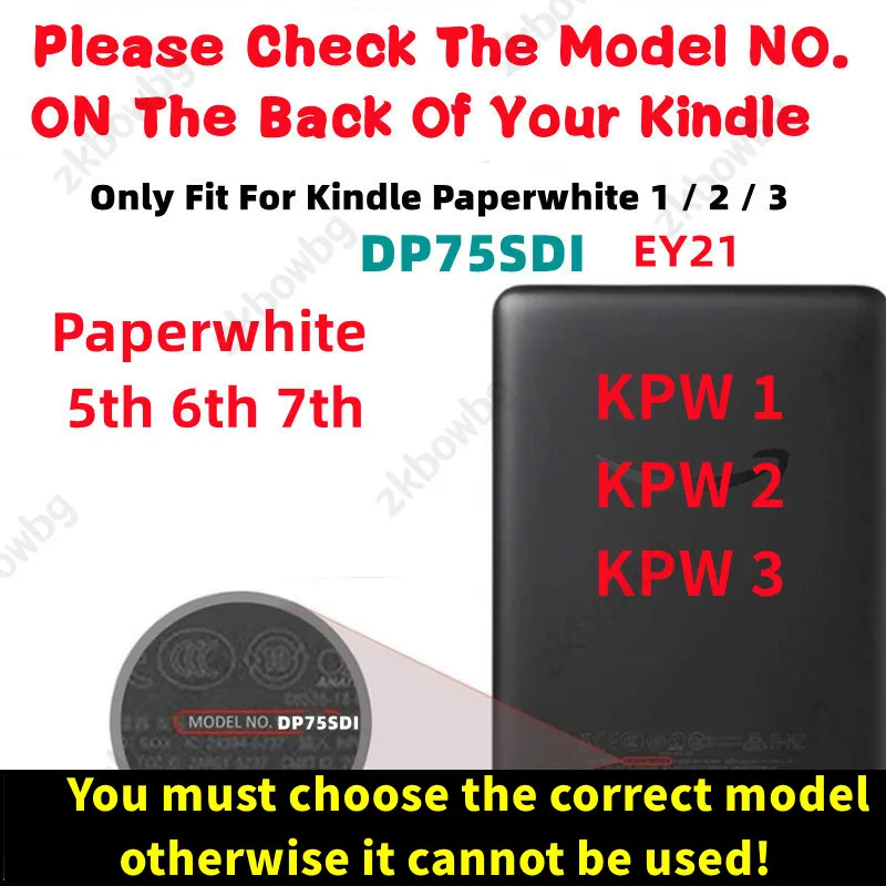 Stand Case for Kindle Paperwhi - Kindle Tablet Accessories avaliação e preço