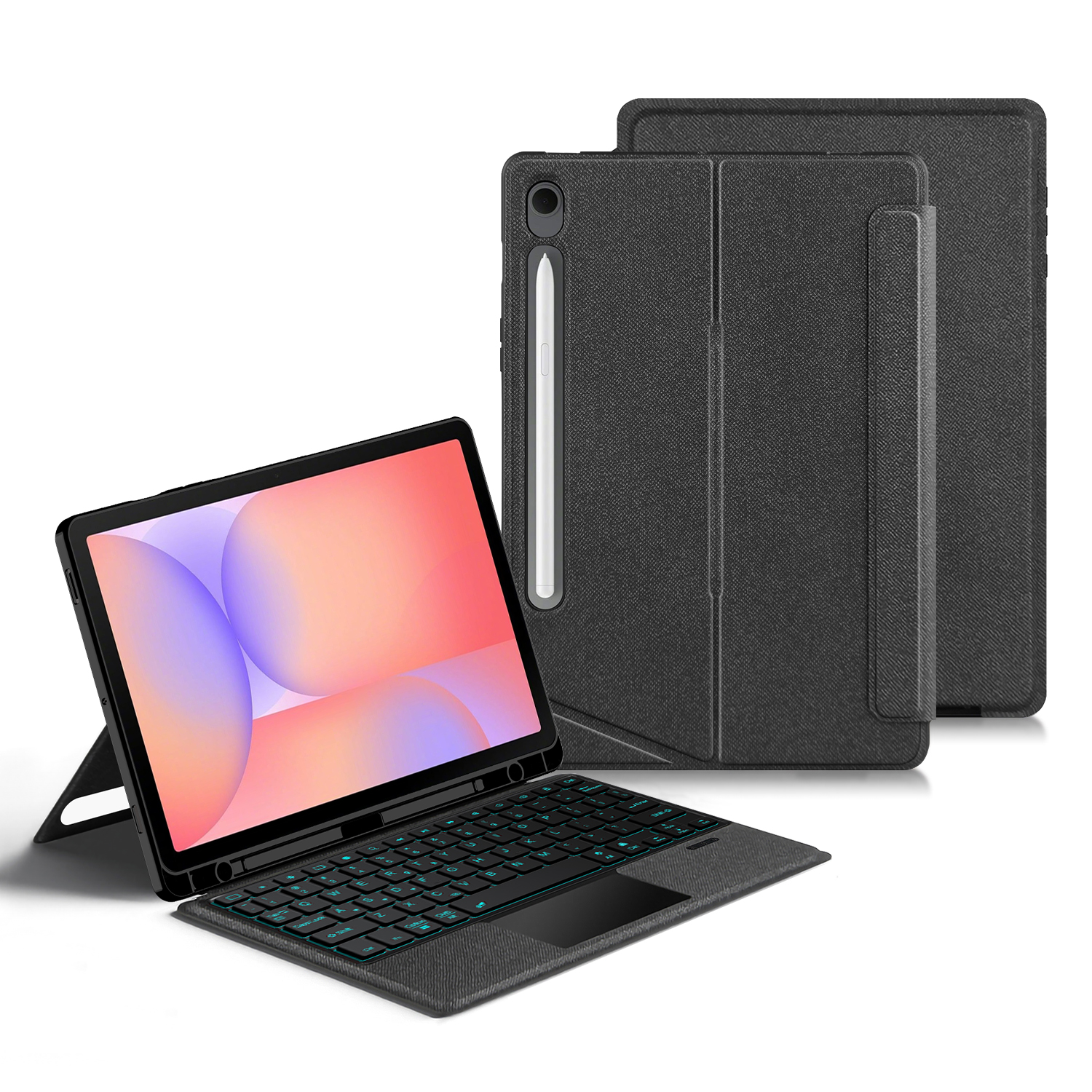 Detachable Magic Keyboard Case - Tablet Accessories For Samsung avaliação e preço