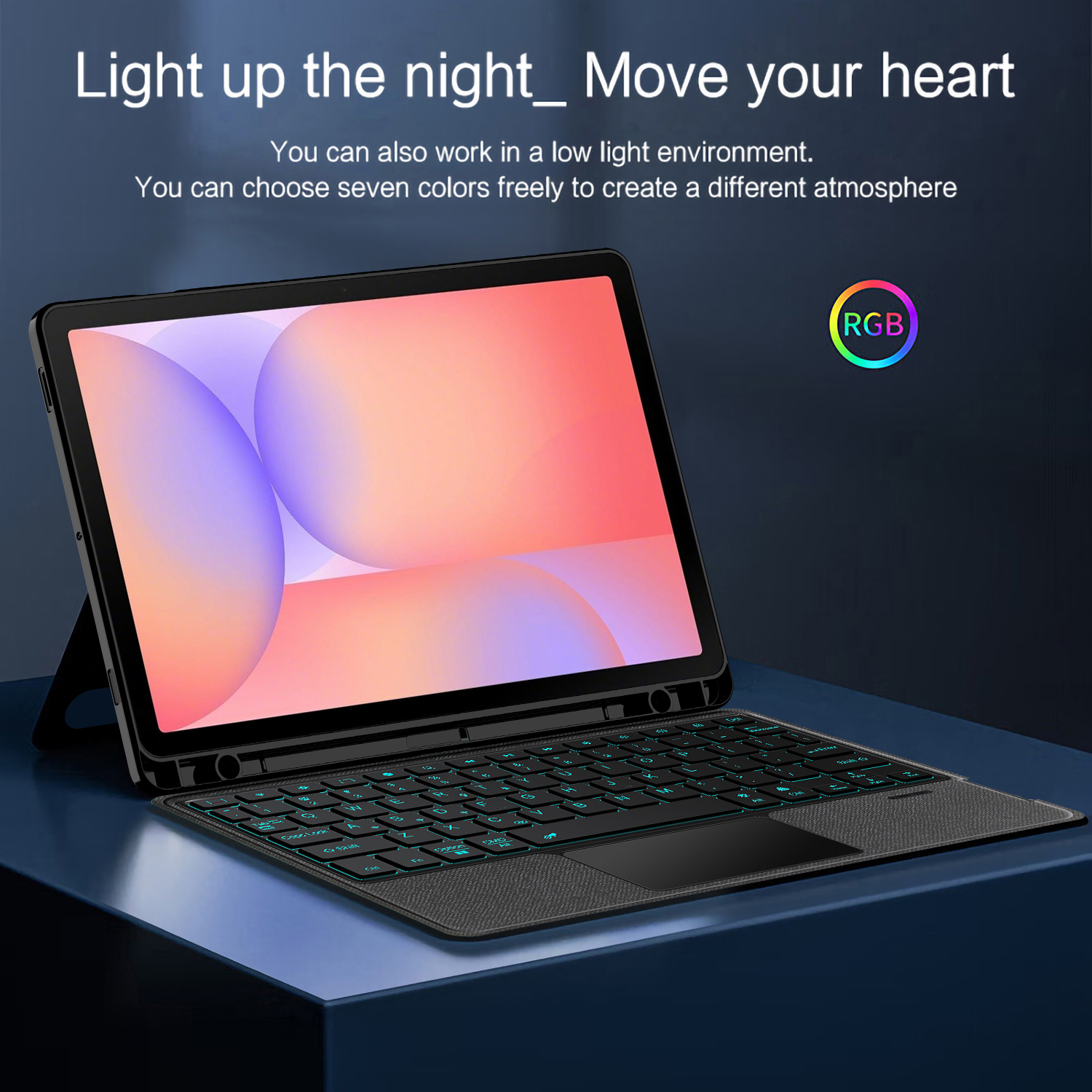 Detachable Magic Keyboard Case - Tablet Accessories For Samsung avaliação e preço