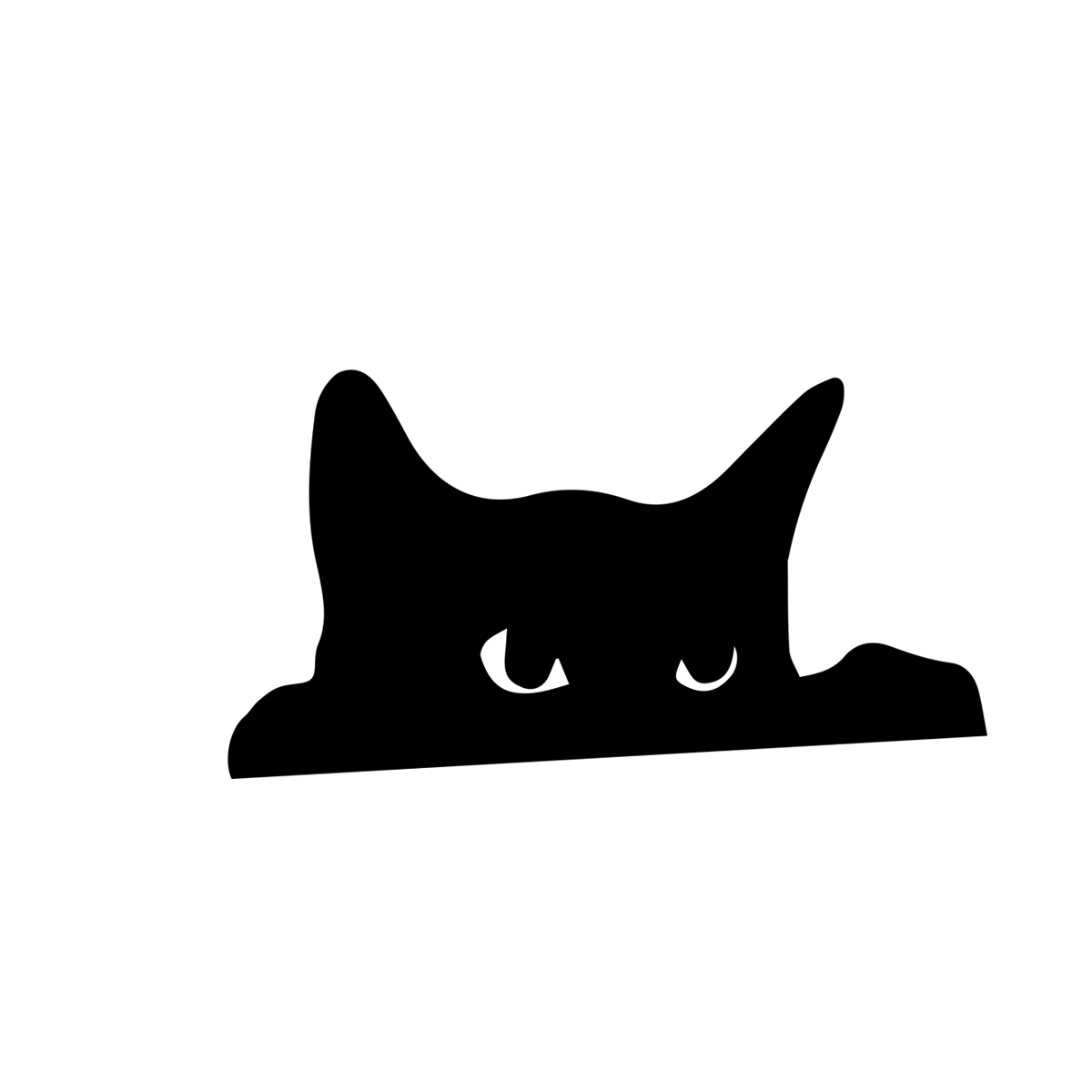 1 Pc Cat Looking Up Door Toppe - Tablet Accessories Aesthetic avaliação e preço