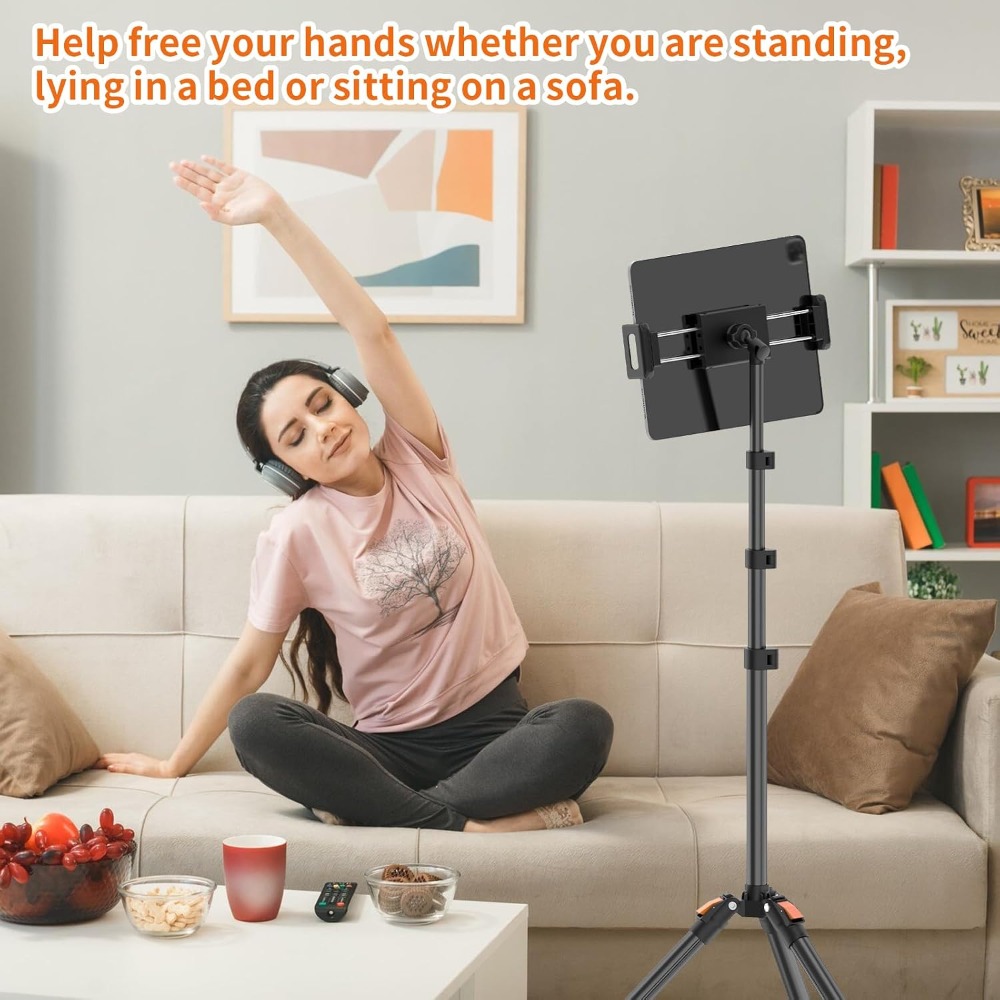 72in Tablet Floor Stand Tripod - Tablet Stand Adjustable avaliação e preço