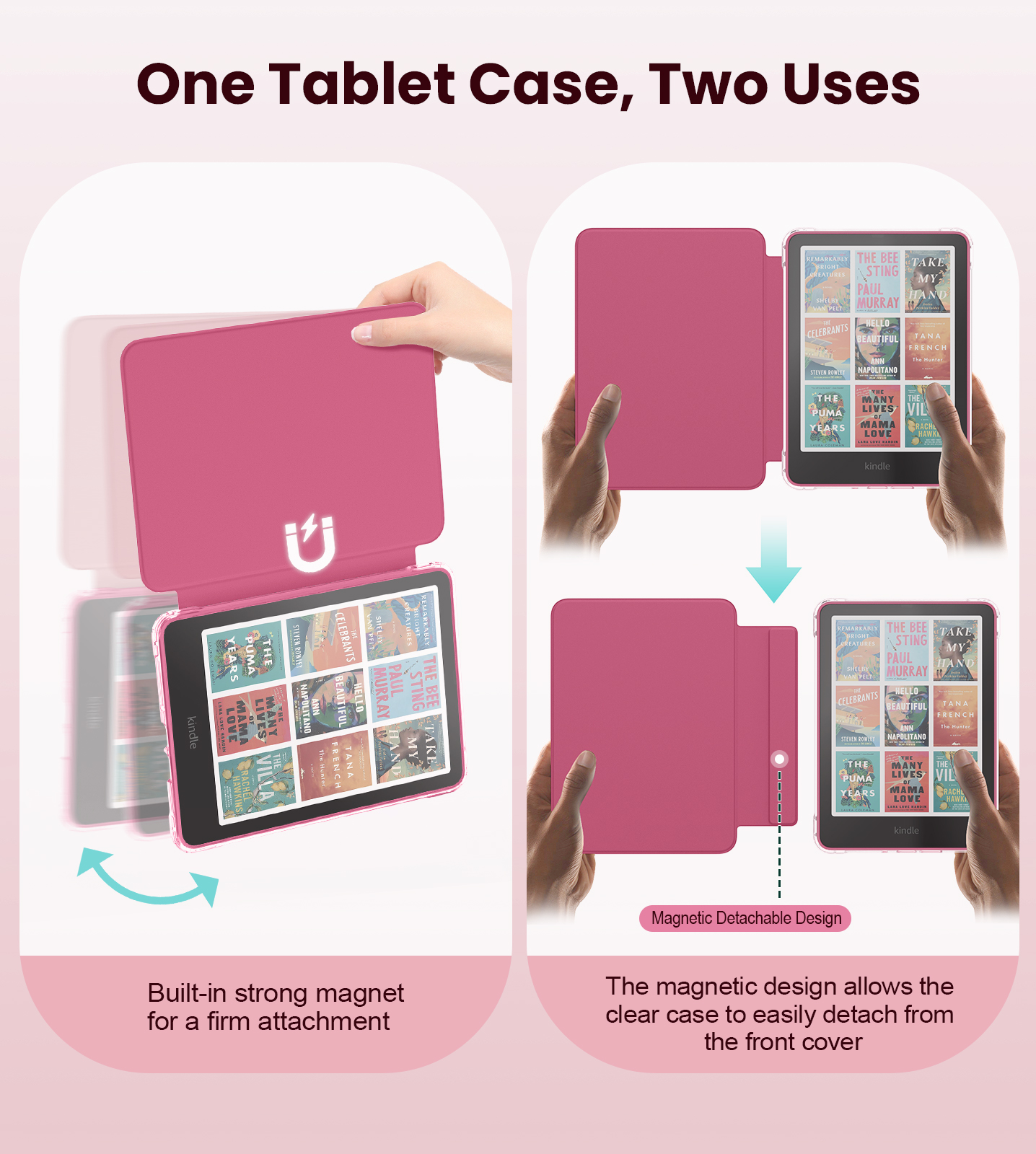Detachable Magnetic Case for 7 - Kindle Tablet Accessories avaliação e preço