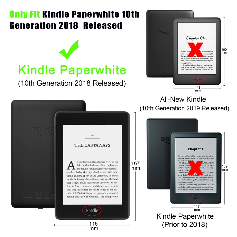 Slim Leather Case For A mazon  - Kindle Tablet Accessories avaliação e preço