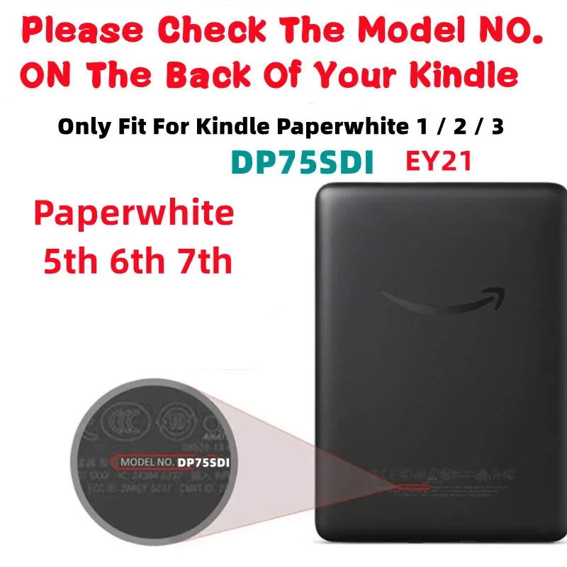 Cute Print Magnatic Case for K - Kindle Tablet Accessories avaliação e preço