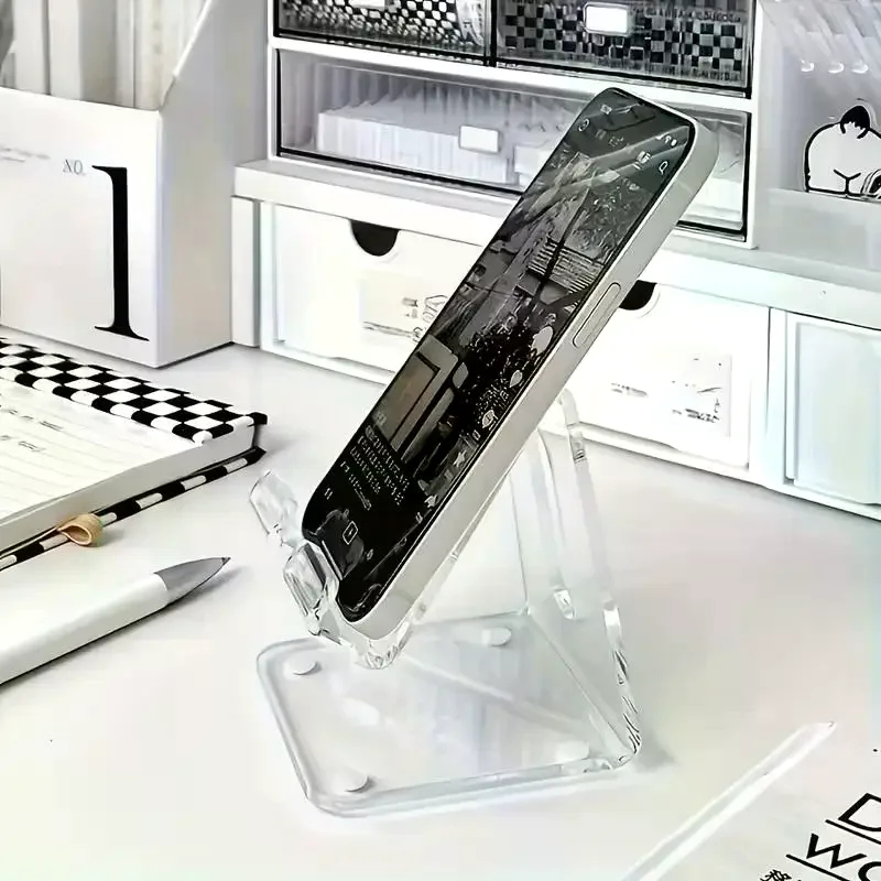 Transparent Acrylic Phone Stan - Tablet Holder Accessories avaliação e preço
