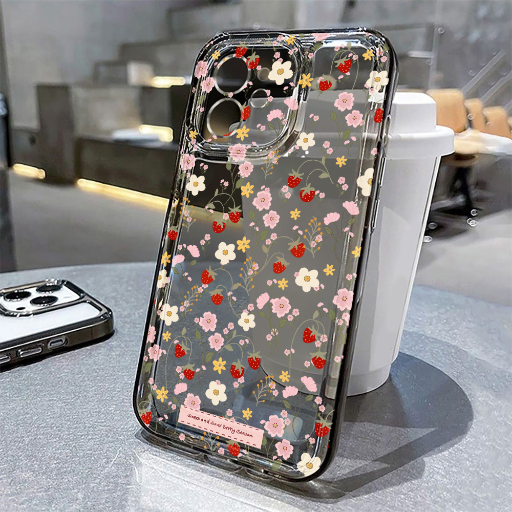 Aesthetic Floral Case For iPho - Tablet Accessories Aesthetic avaliação e preço