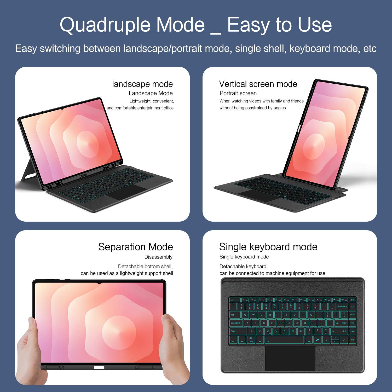 Backlight Magic Keyboard For S - Tablet Accessories For Samsung avaliação e preço