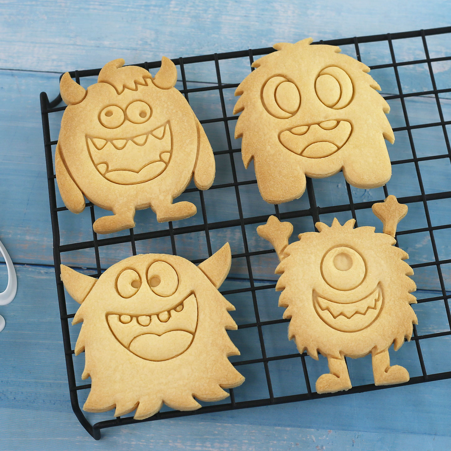 1 Pc/4 Pcs Large Monster Cooki - Tablet Accessories Aesthetic avaliação e preço