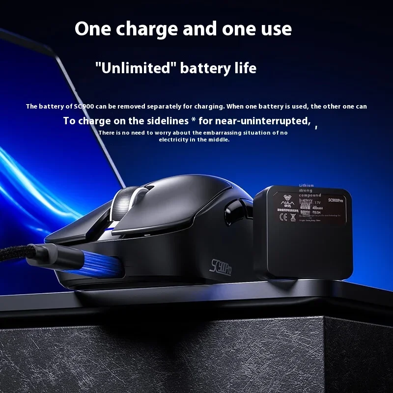 AULA SC900 Mouse Mouse Paw3950 - Tablet Accessories Aesthetic avaliação e preço