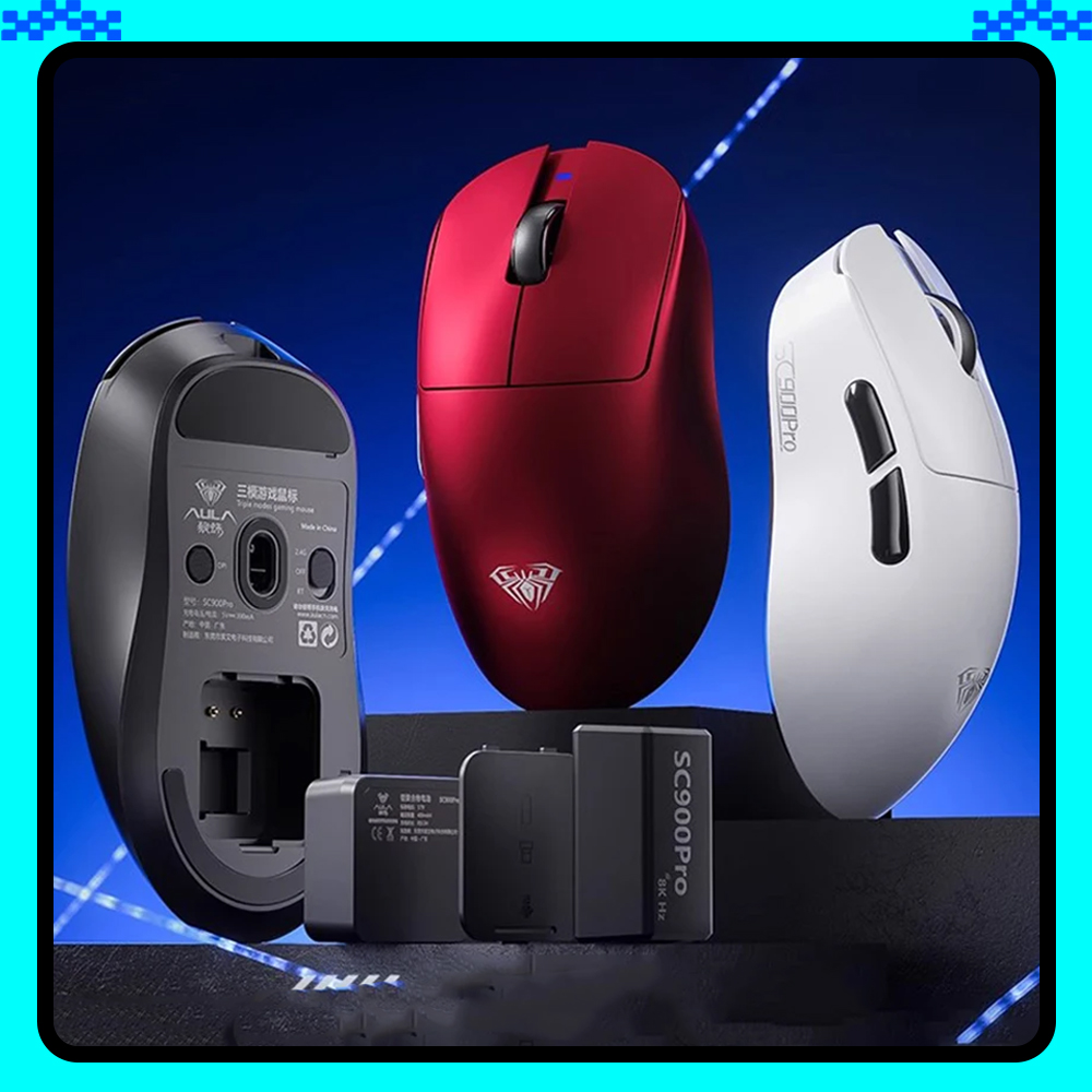 AULA SC900 Mouse Mouse Paw3950 - Tablet Accessories Aesthetic avaliação e preço