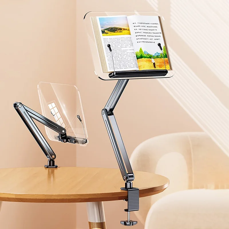 360 Degree Acrylic Rotating Re - Tablet Stand Adjustable avaliação e preço