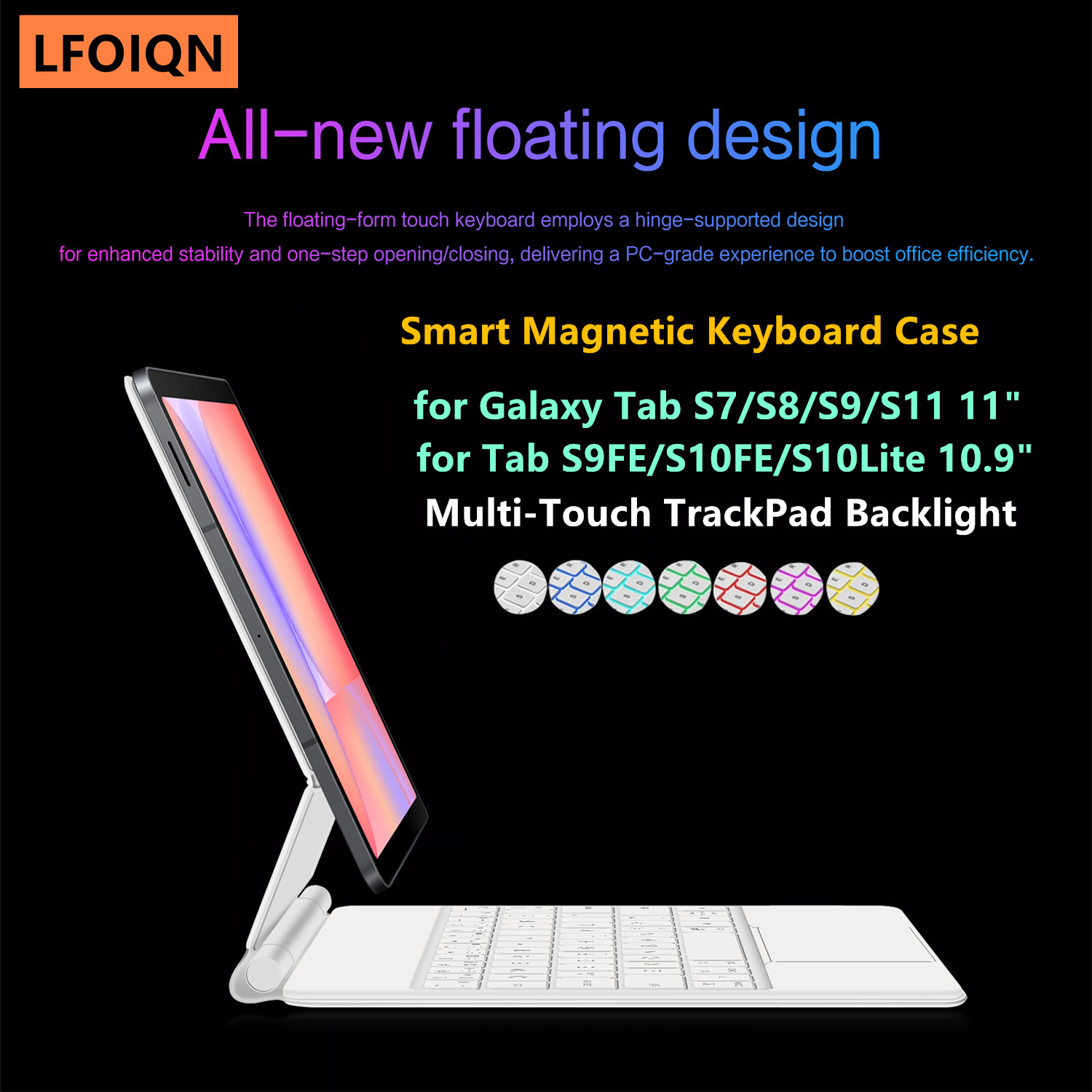 LFOIQN Magic Keyboard for Sams - Tablet Accessories For Samsung avaliação e preço