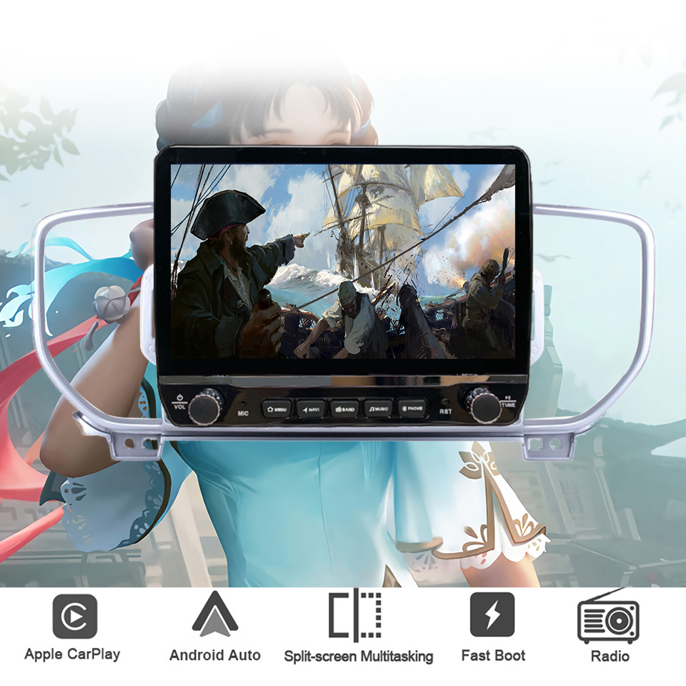 Android 14 Autoradio Multimedi - Tablet Danish Mobile & Accessories Faisalabad avaliação e preço