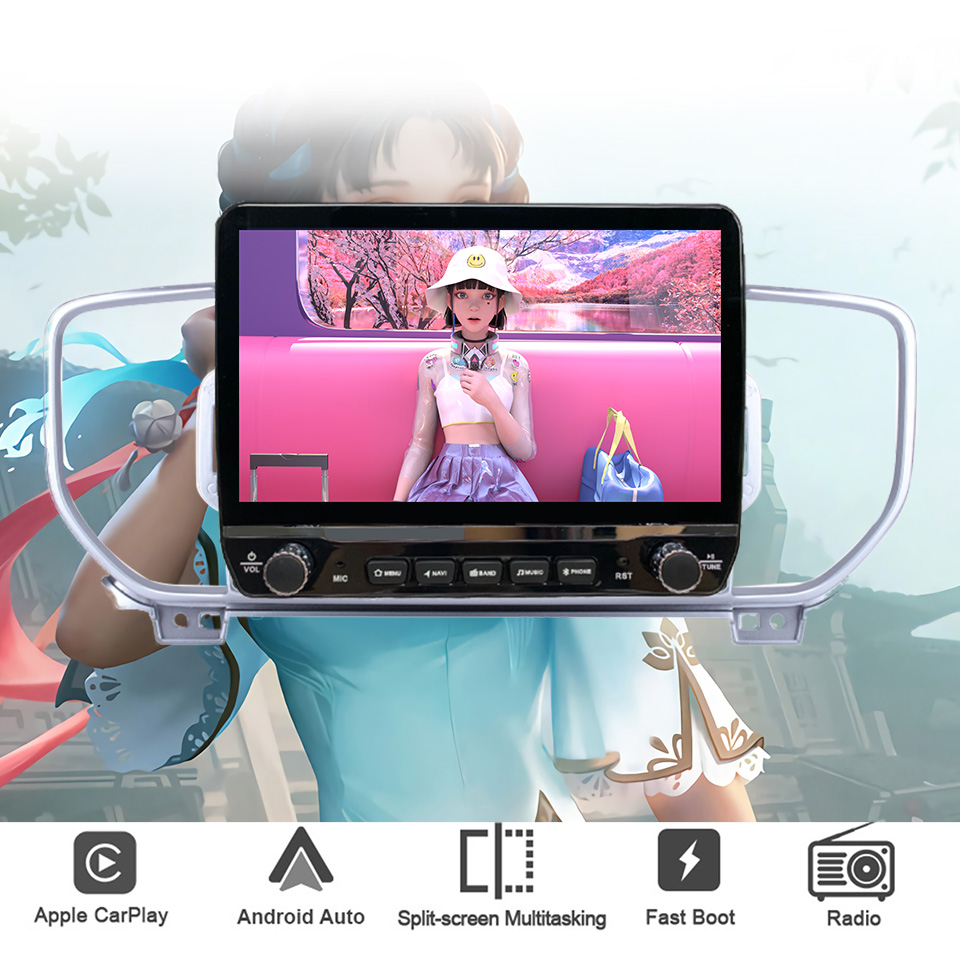 Android 14 Autoradio Multimedi - Tablet Danish Mobile & Accessories Faisalabad avaliação e preço