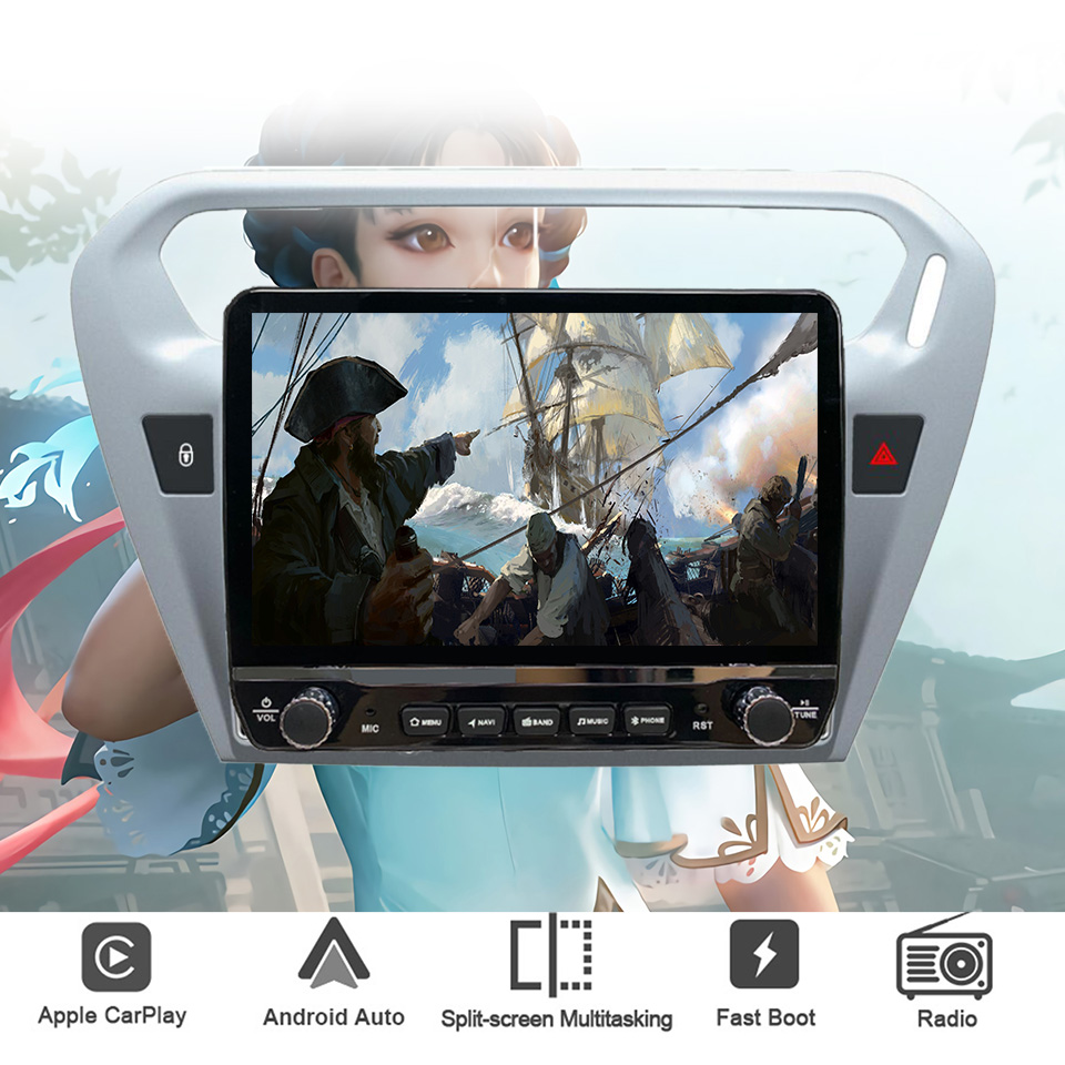 Android 14 Car Multimedia PC T - Tablet Danish Mobile & Accessories Faisalabad avaliação e preço