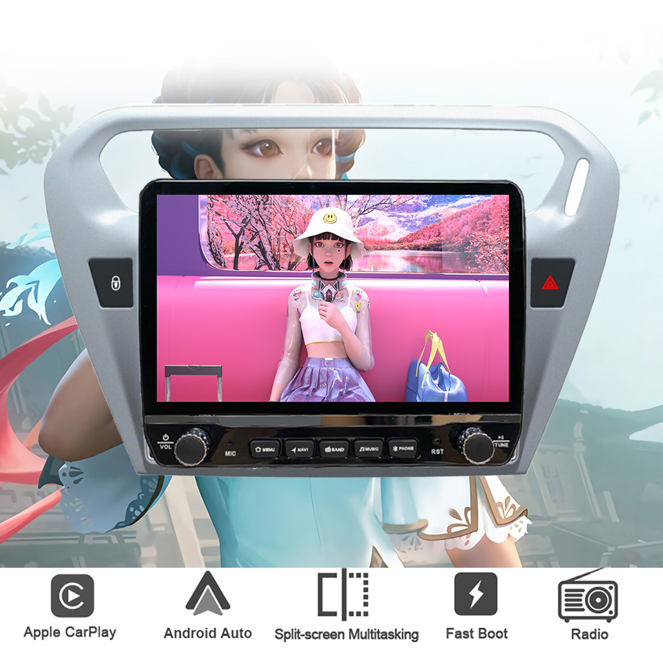 Android 14 Car Multimedia PC T - Tablet Danish Mobile & Accessories Faisalabad avaliação e preço