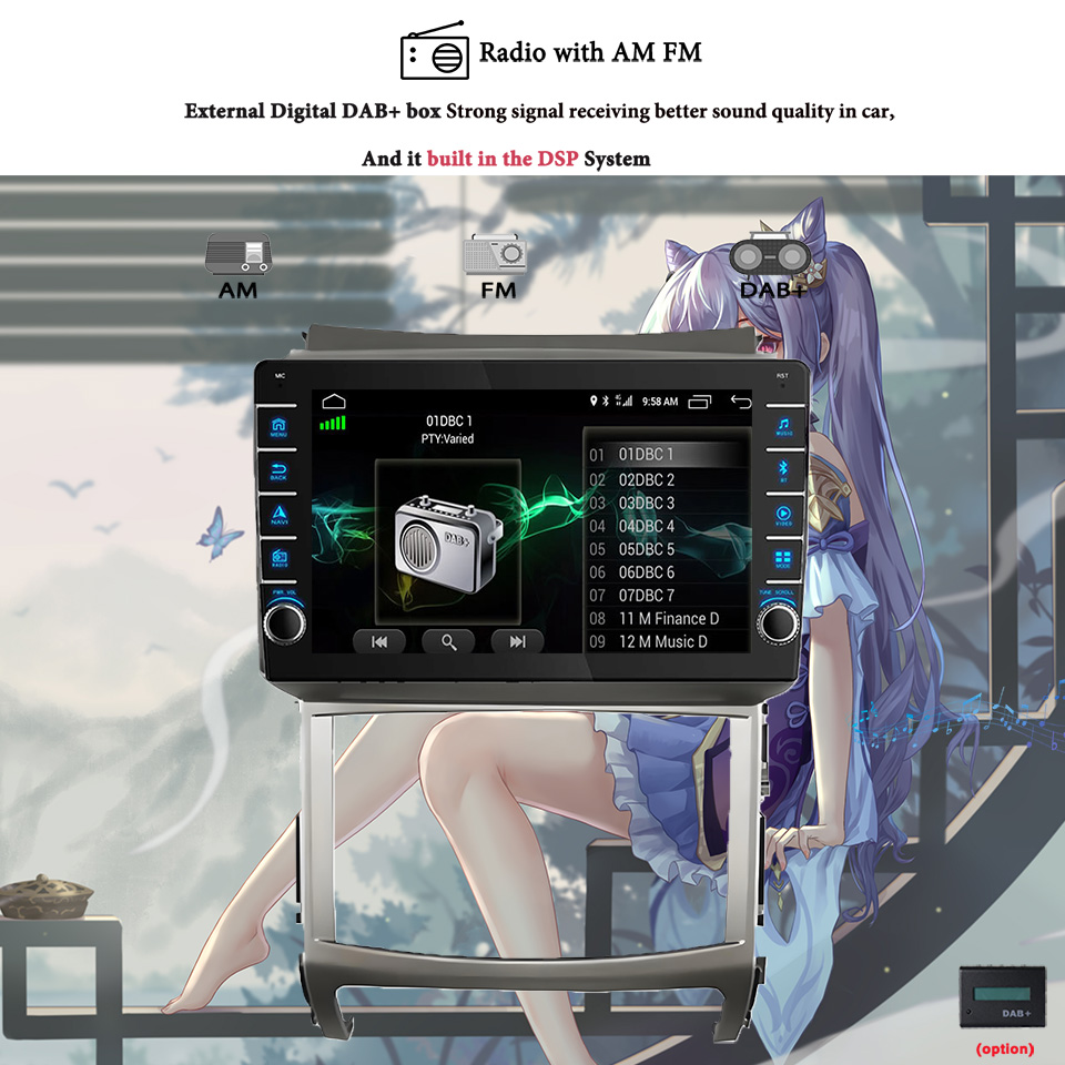 8G+128G Android14 For Hyundai  - Tablet Danish Mobile & Accessories Faisalabad avaliação e preço