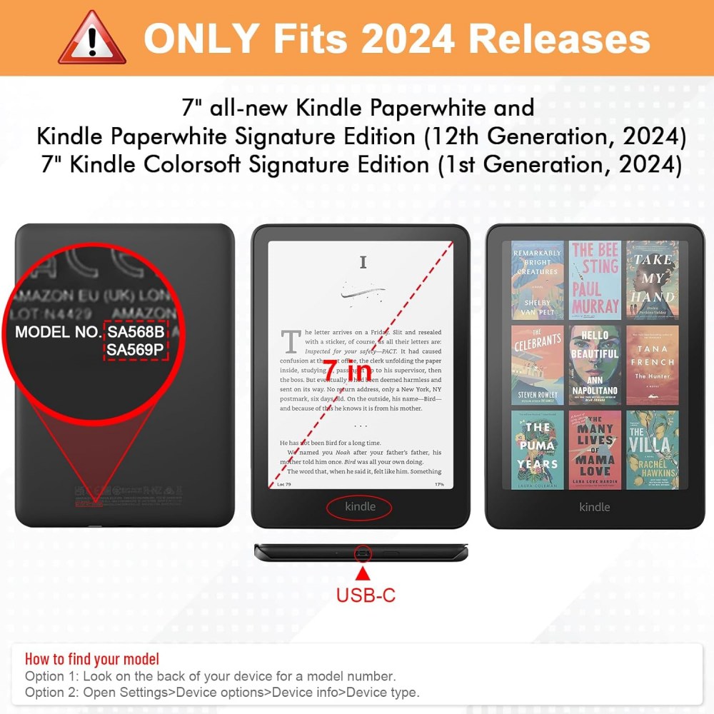 Case For Kindle Paperwhite 202 - Kindle Tablet Accessories avaliação e preço