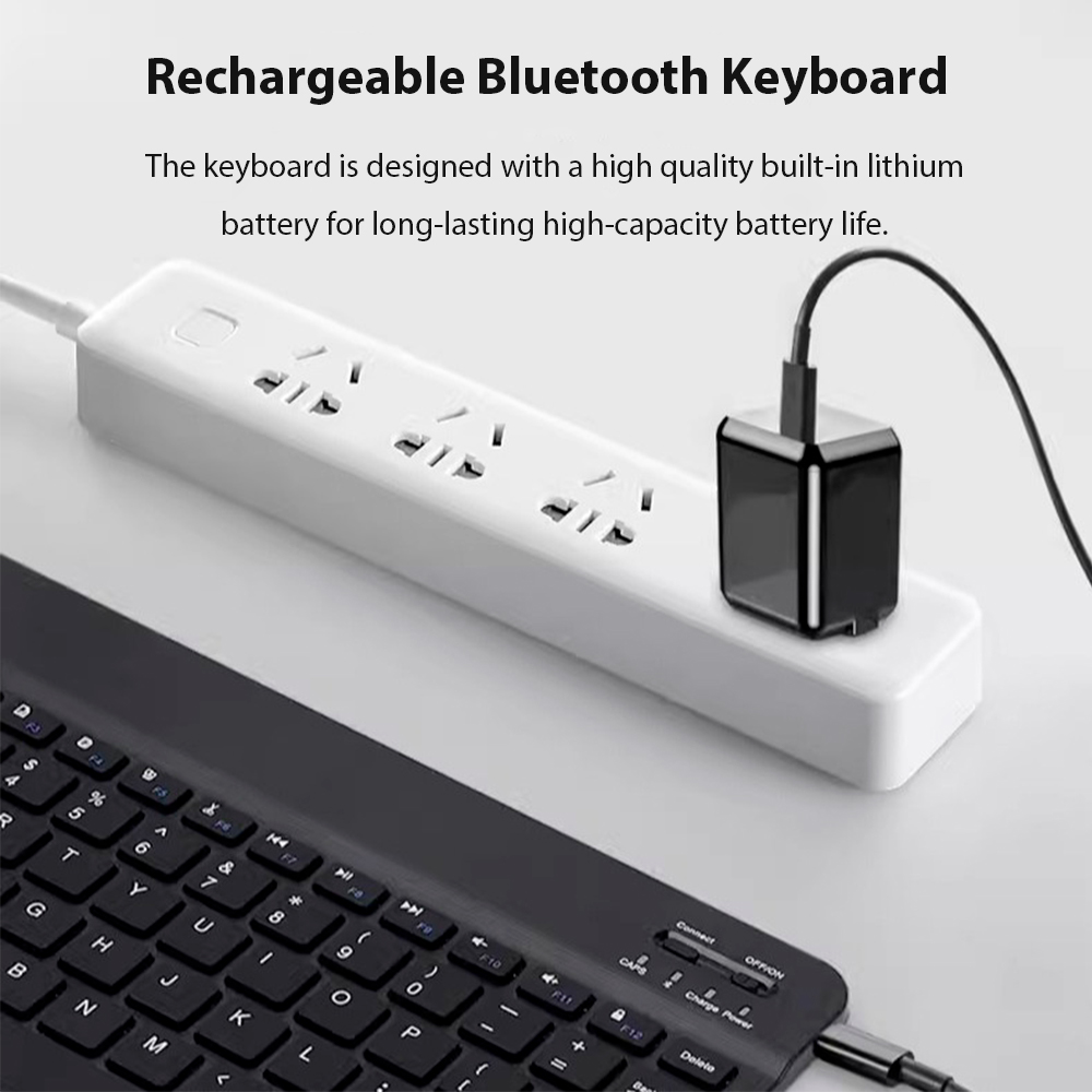 Bluetooth Wireless Keyboard Fo - Tablet Ipad Accessories avaliação e preço