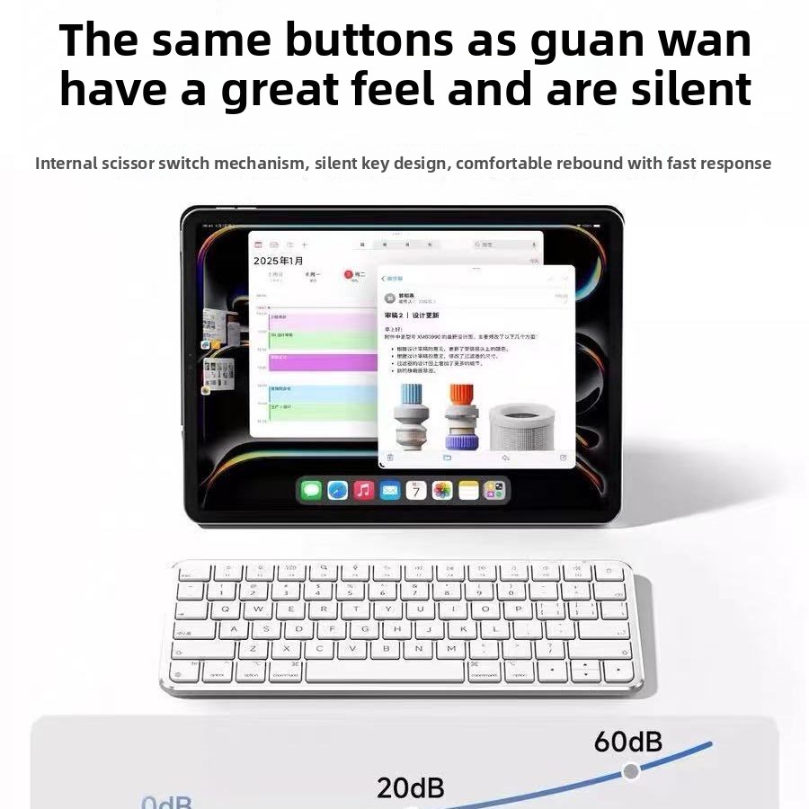 The new keyboard is suitable f - Tablet Accessories Aesthetic avaliação e preço