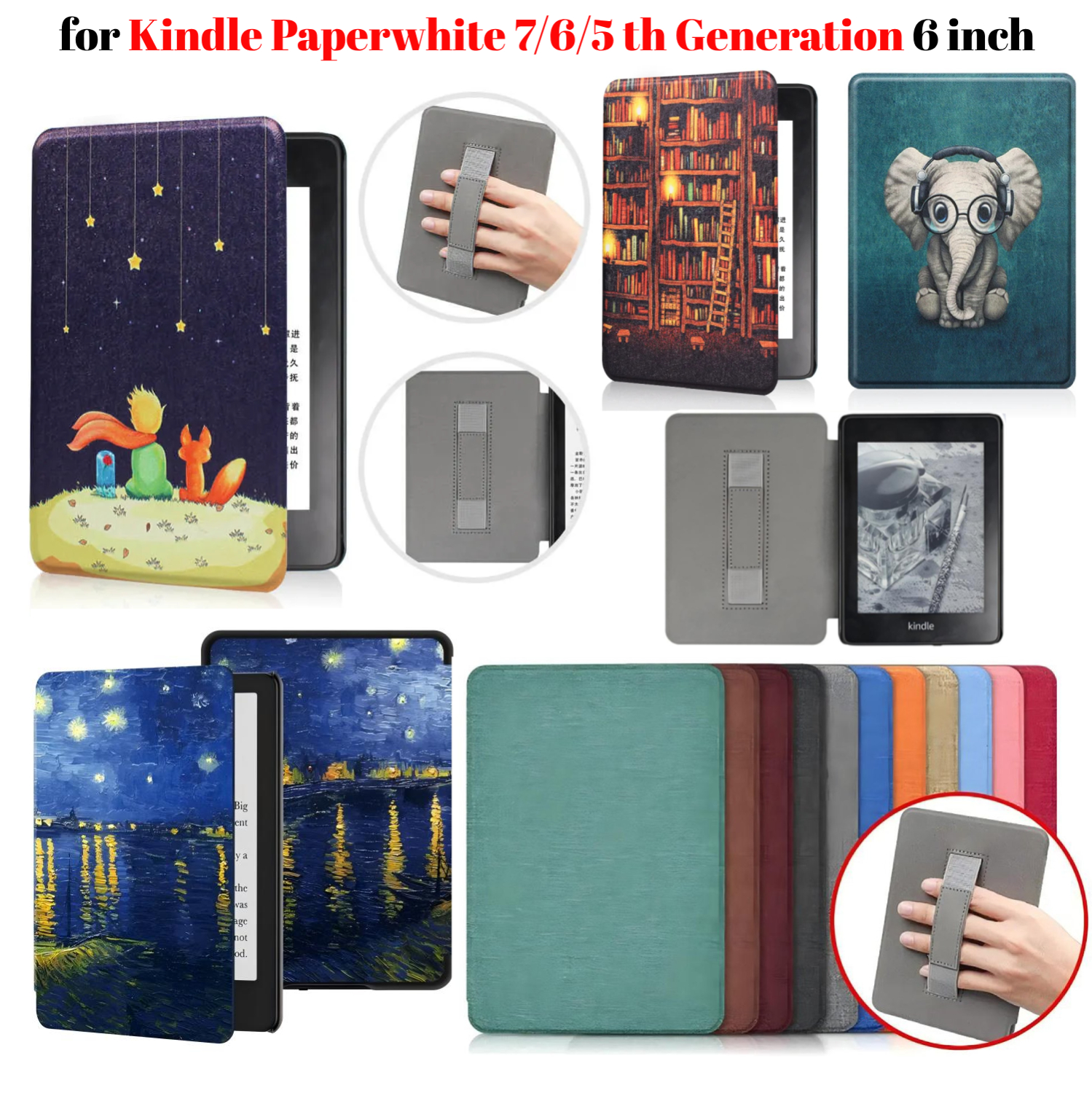 For Kindle Paperwhite 7th 6th  - Kindle Tablet Accessories avaliação e preço