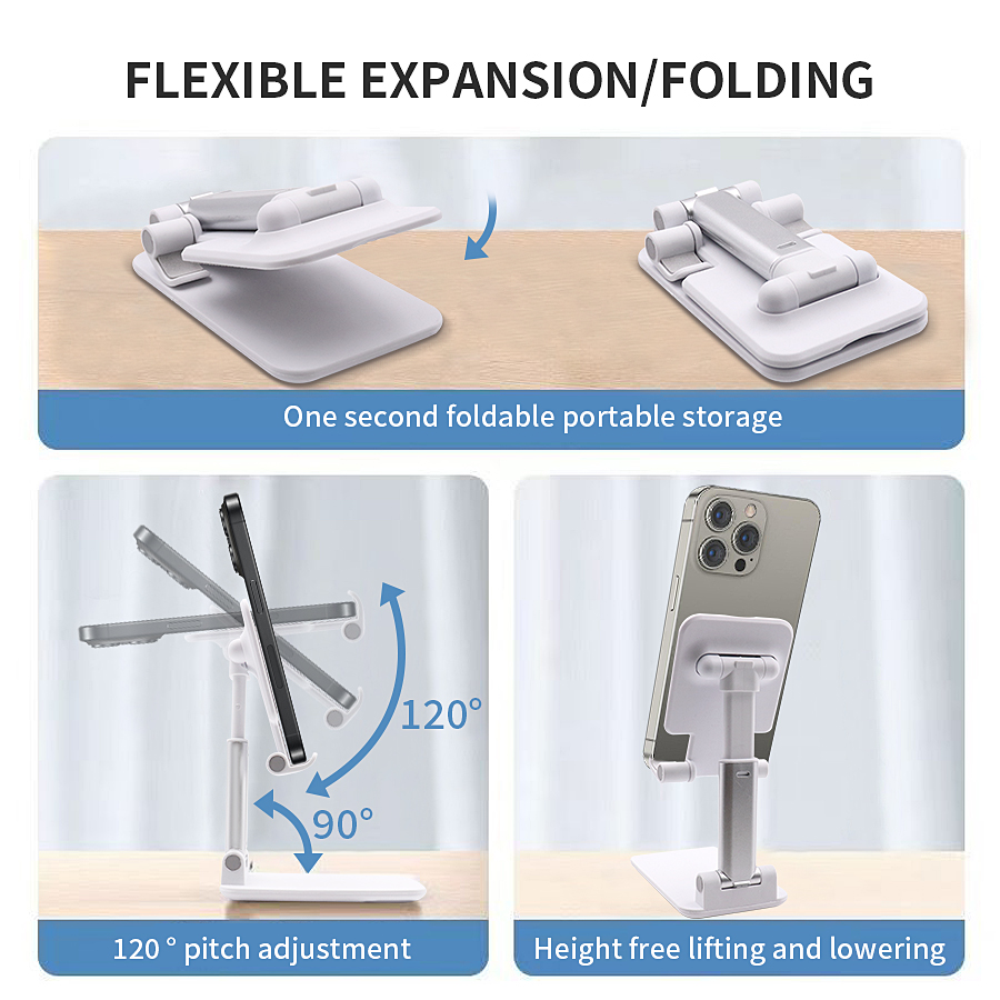 Desktop Phone Holder Stand Tab - Tablet Stand Adjustable avaliação e preço