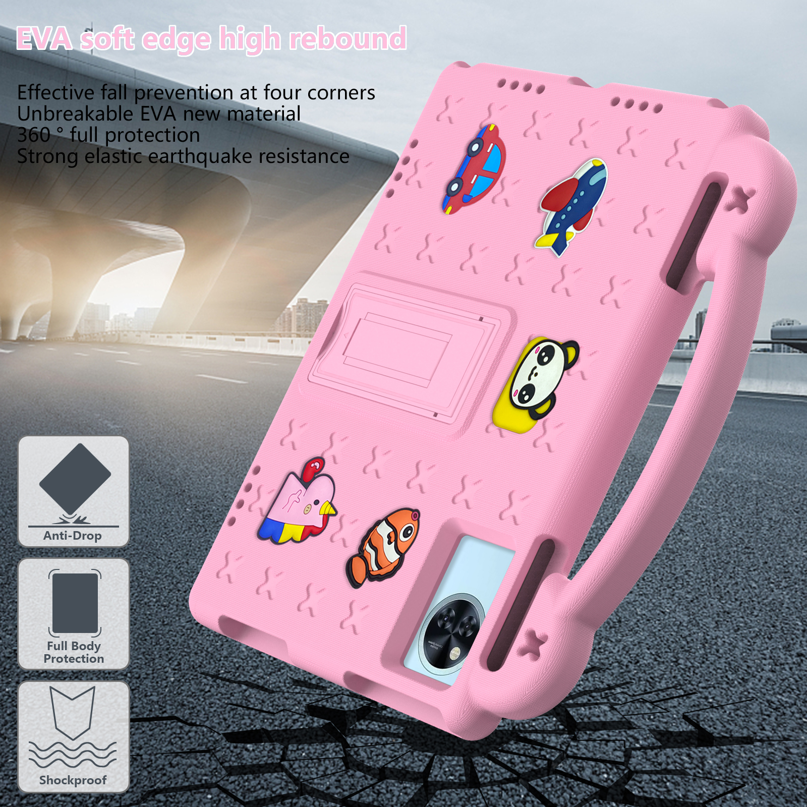 EVA Kids Cute Case Universal F - Cidea Tablet Accessories avaliação e preço